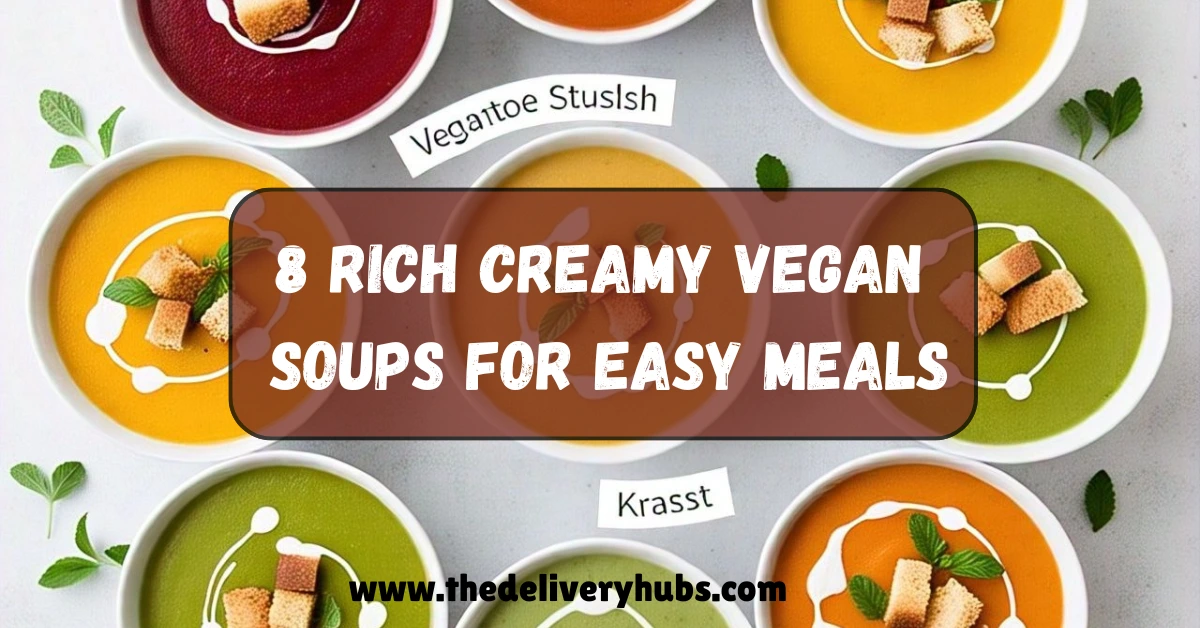 Creamy Vegan Soups