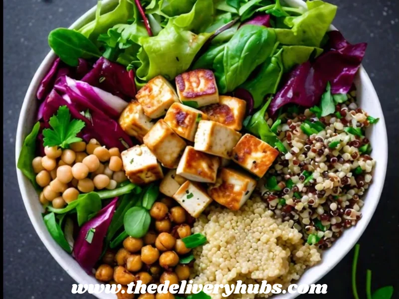 High Protein Vegan Salads