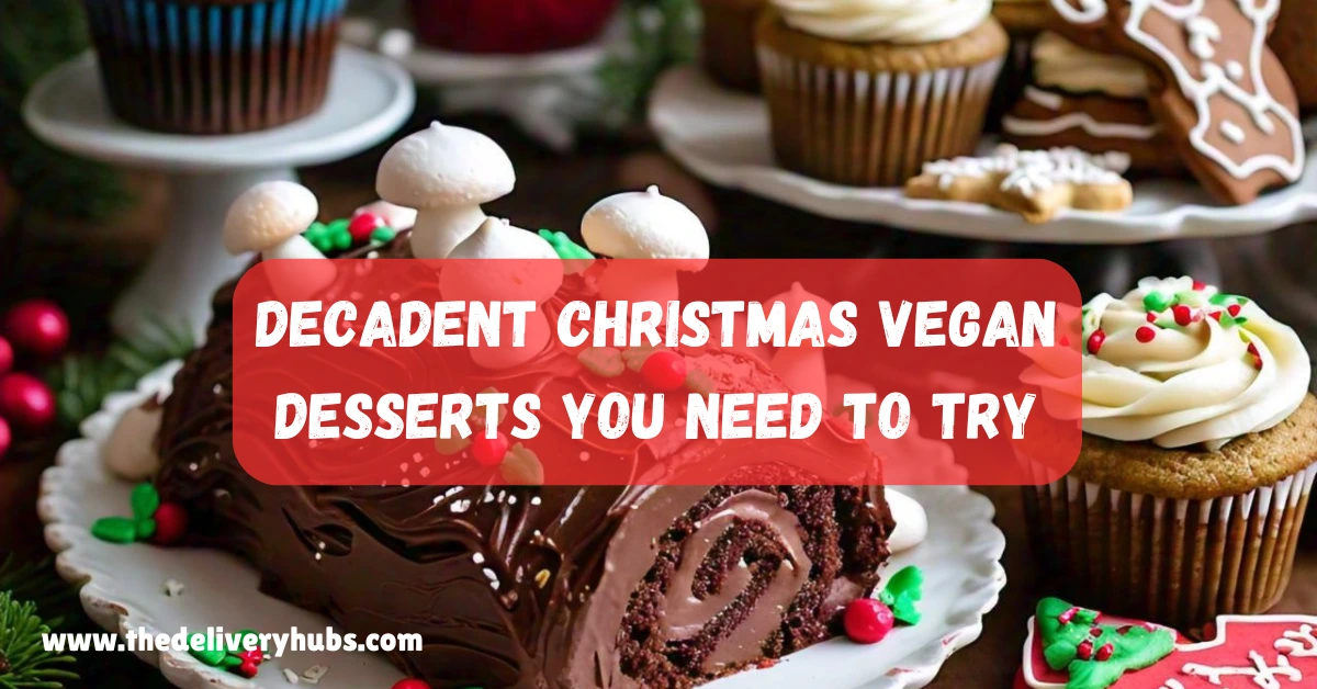 Christmas Vegan Desserts